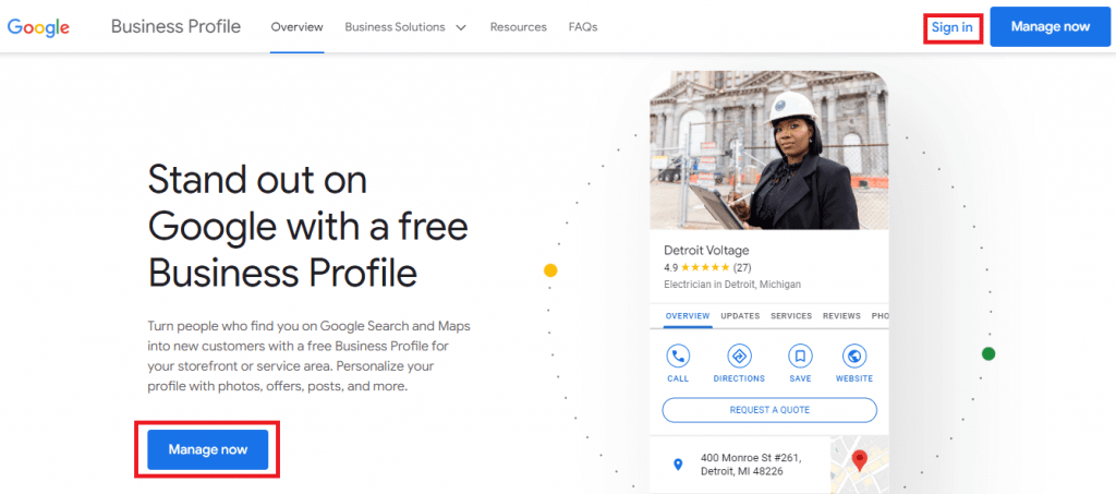 Google Business Profile 