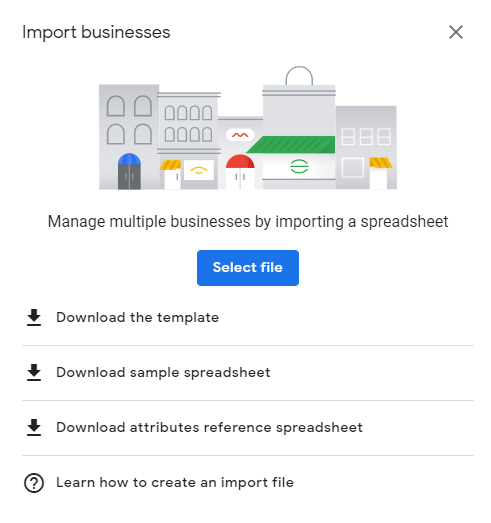 Multiple resources for managing and importing multiple locations