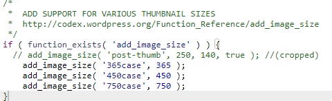 Image Support Code