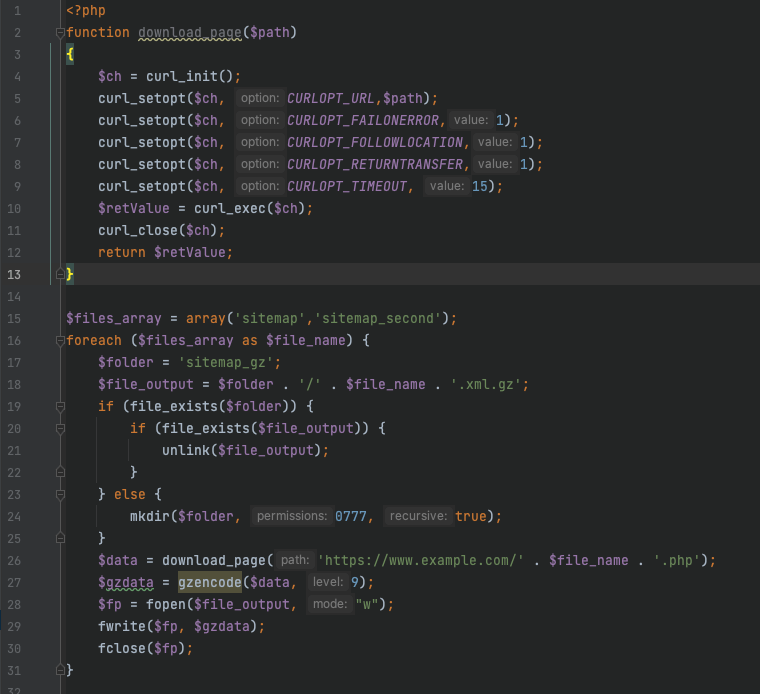 How to Compress the Dynamic XML Sitemaps